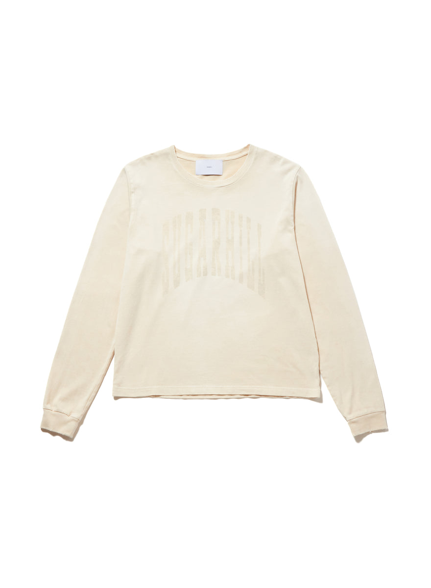 COLLEGE PRINT LONG SLEEVE T-SHIRT – SUGARHILL TOKYO