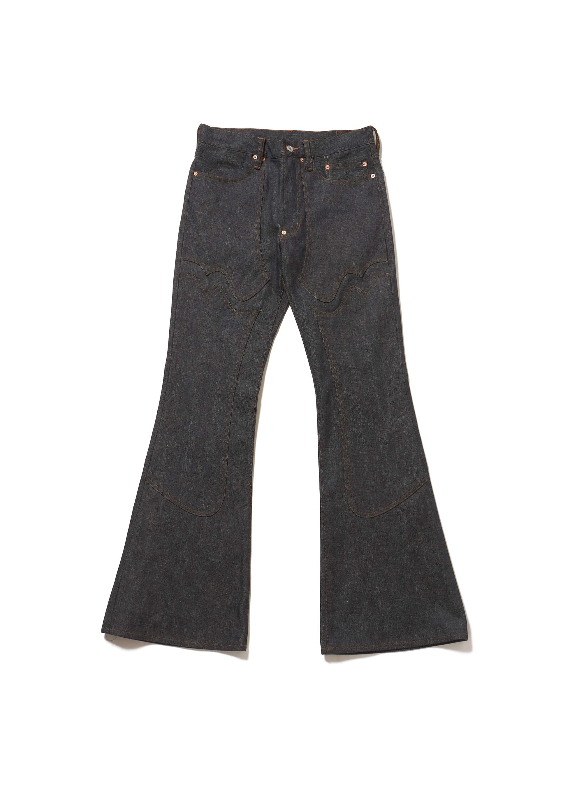 MODERN WESTERN DENIM TROUSERS FLARED CUT – SUGARHILL TOKYO