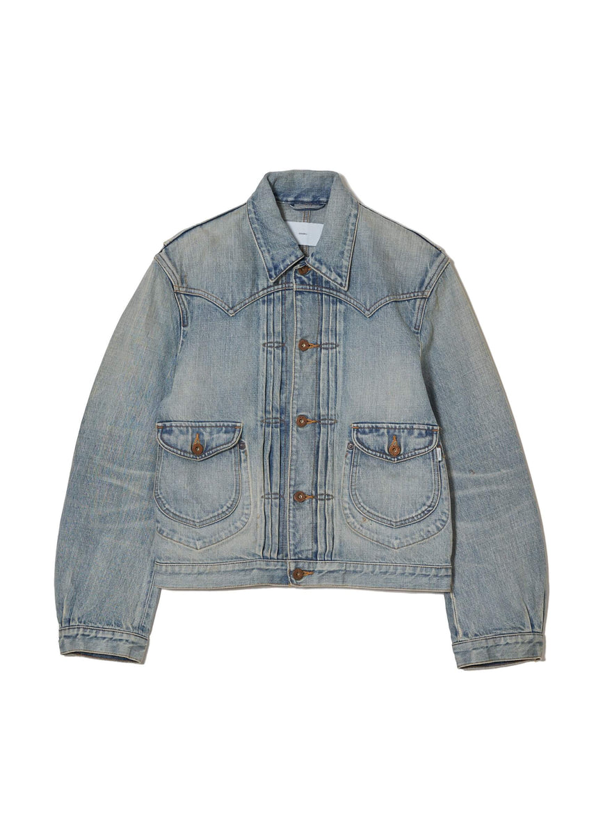 FADED CLASSIC DENIM JACKET