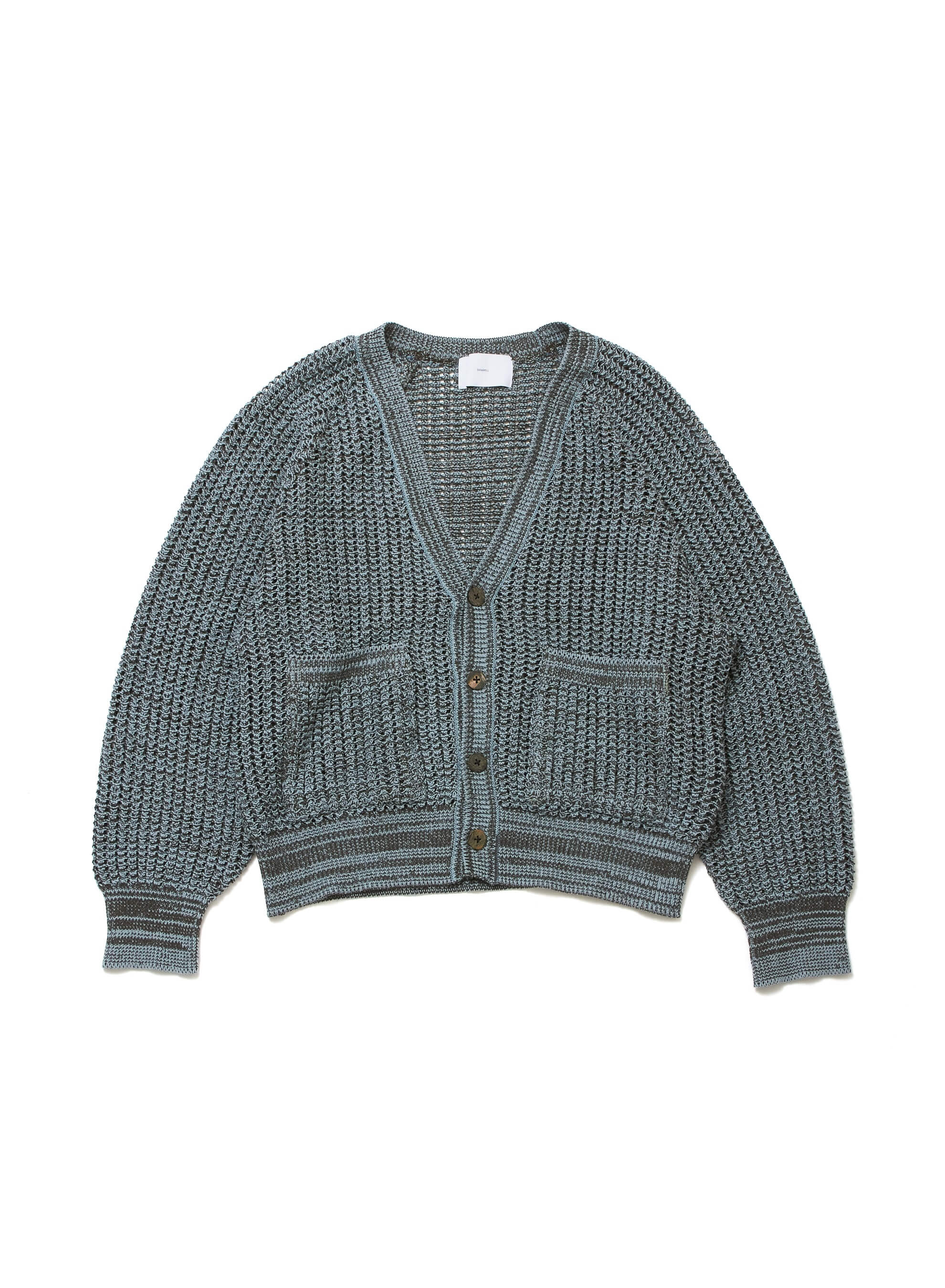 COTTON OPEN-WORK KNIT CARDIGAN – SUGARHILL TOKYO