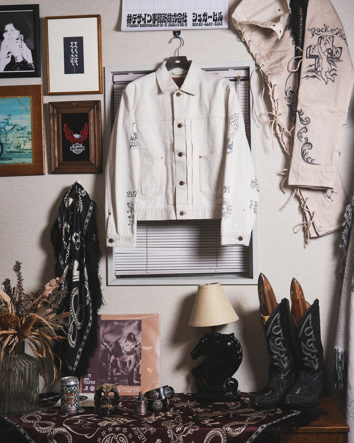 TATTOO FLASH PRINT DNEIM JACKET