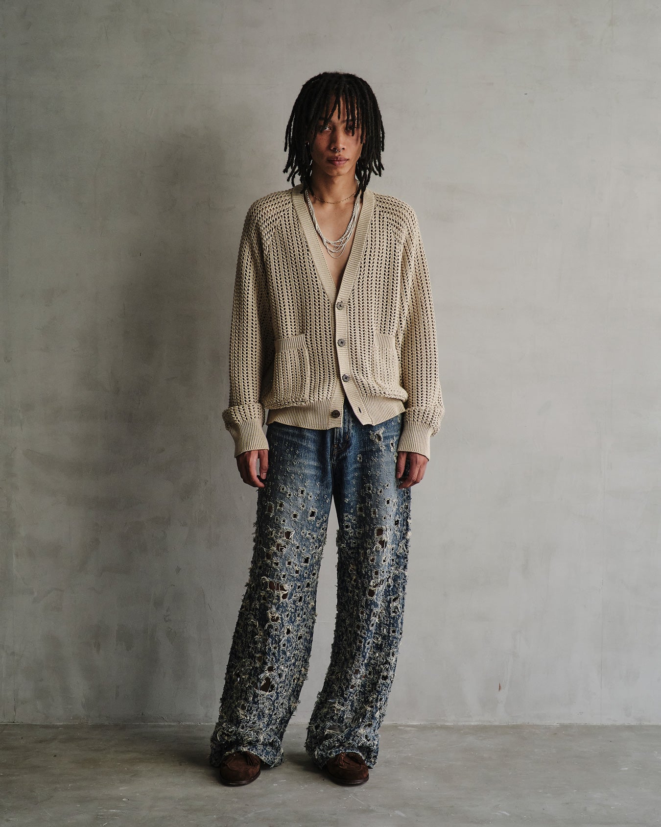 COTTON KNIT CARDIGAN – SUGARHILL TOKYO