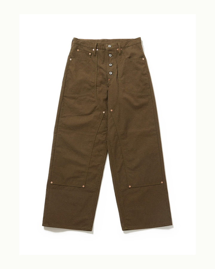 GRAIN CANVAS DOUBLE KNEE PANTS