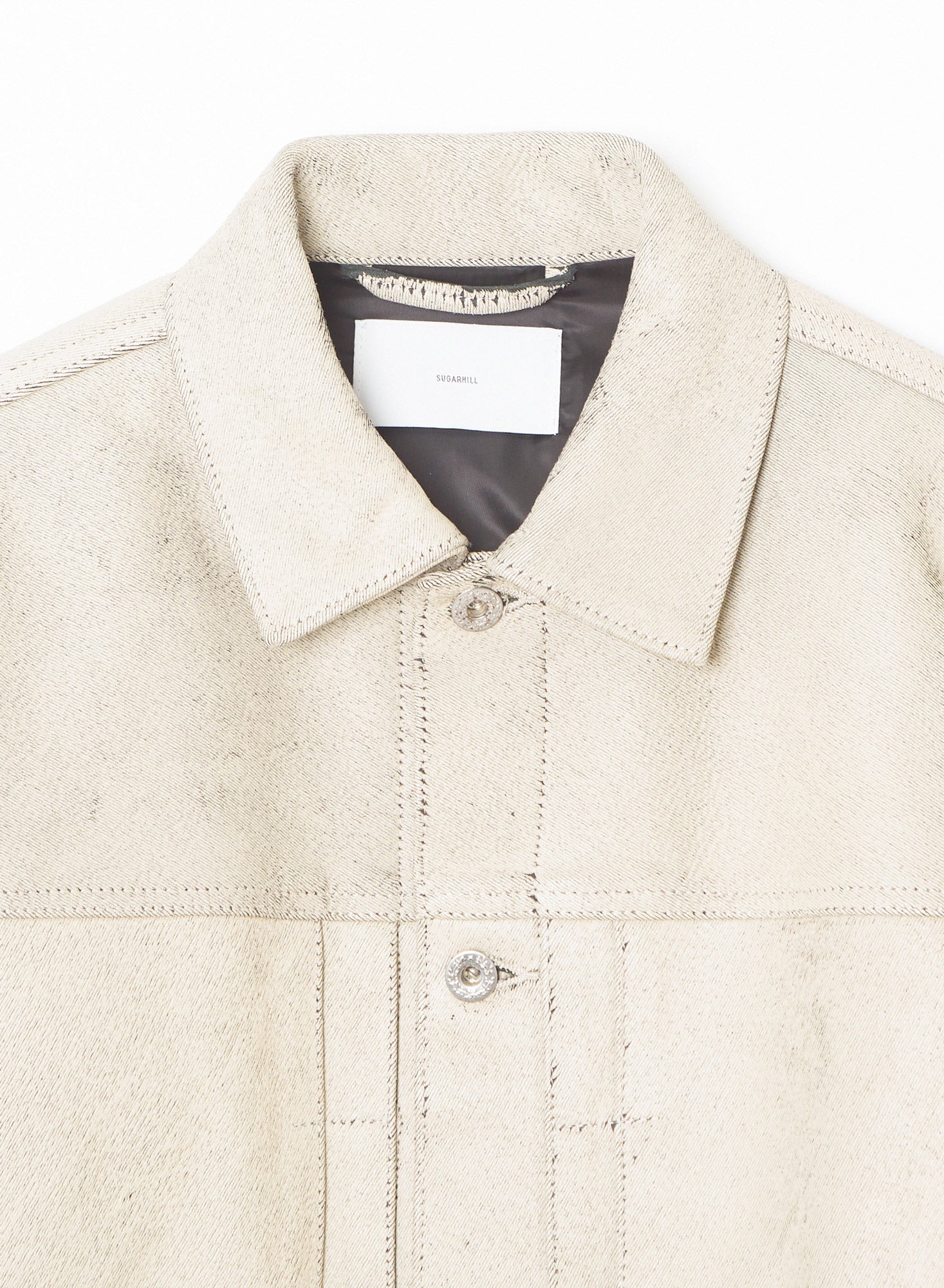 GILL LEATHER DENIM JACKET – SUGARHILL TOKYO
