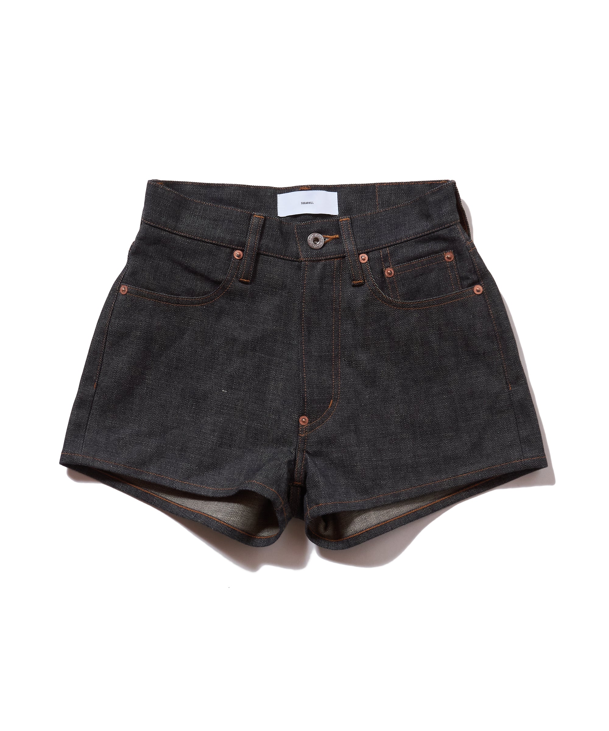 RIGID DENIM SHORT TROUSERS FOR FEMME – SUGARHILL TOKYO