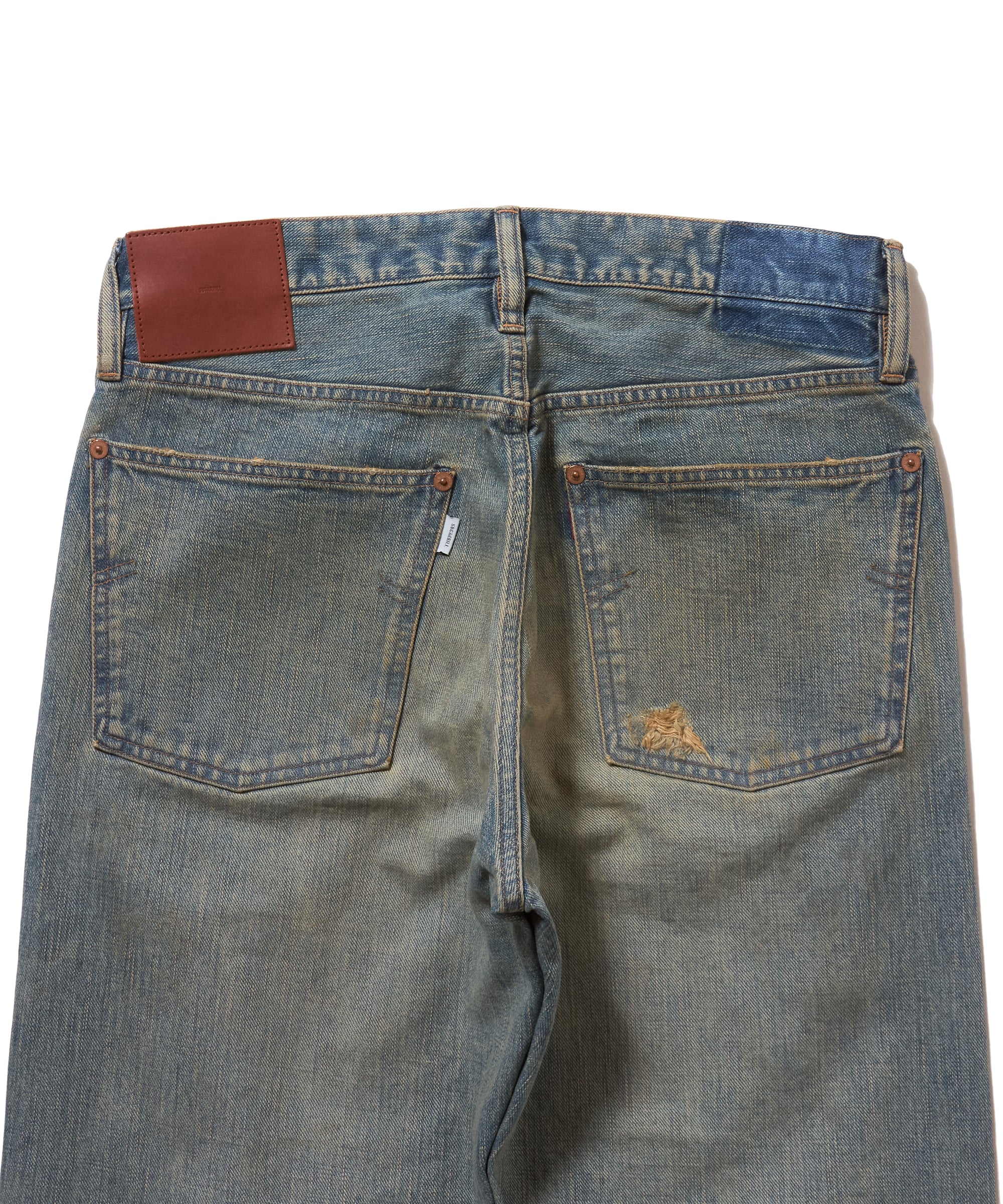 わ*う様 [美品]SUGARHILL DAMAGED MODERN DENIM SUGARHILL(シュガーヒル)のDAMAGED MODERN DENIM PANTS WIDE CUTの通販
