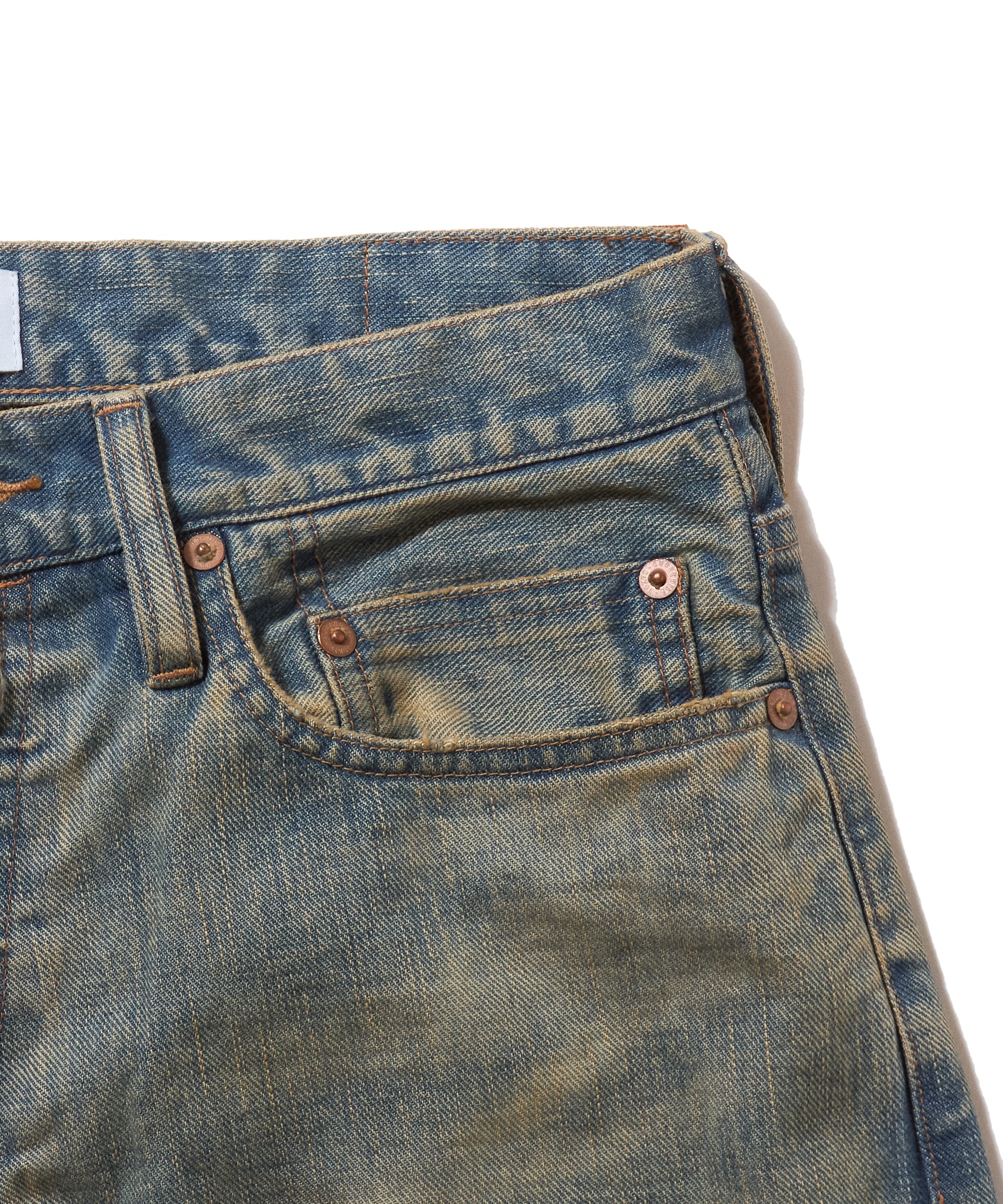 DAMAGED MODERN DENIM PANTS WIDE CUT – SUGARHILL TOKYO
