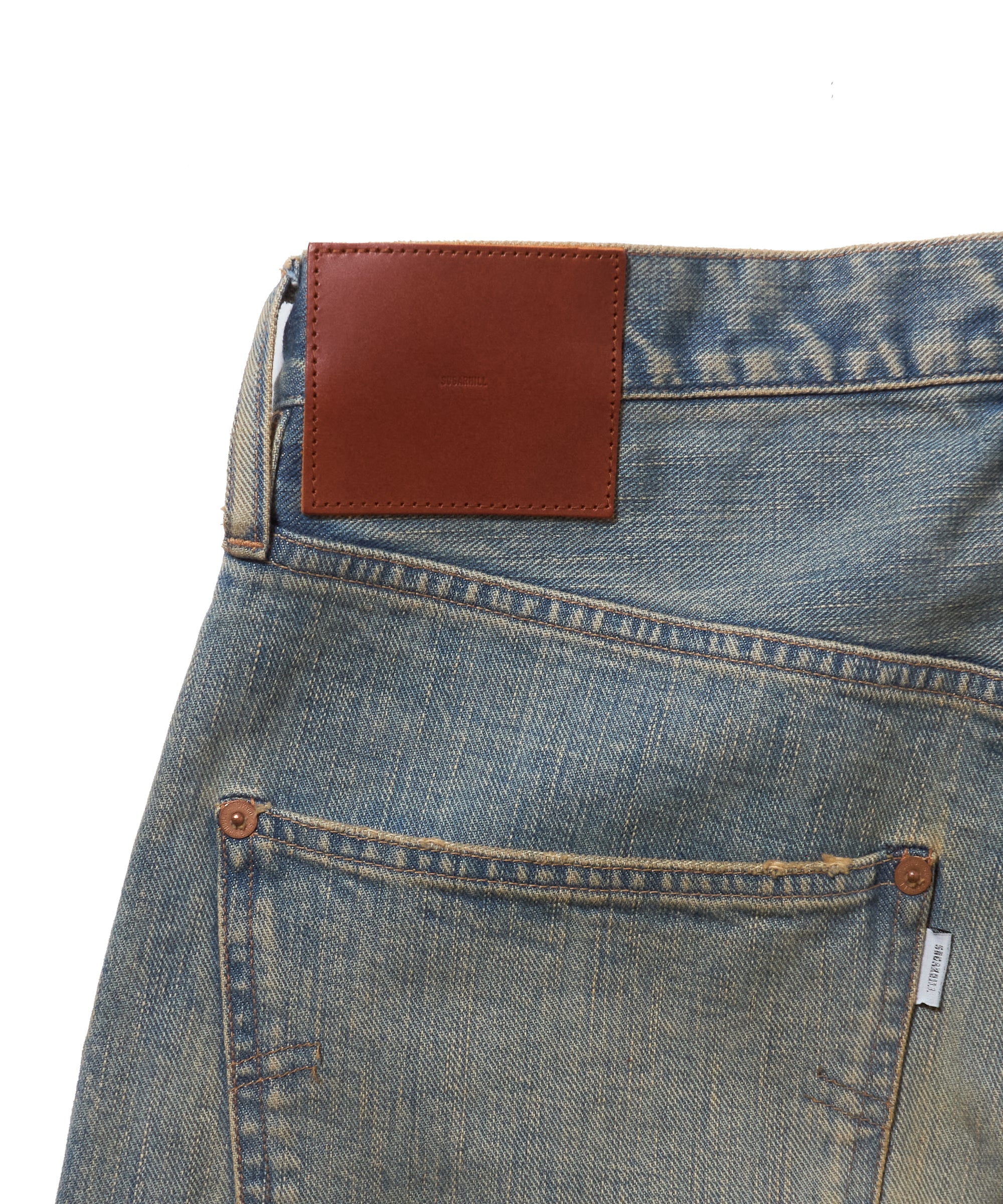 DAMAGED MODERN DENIM PANTS WIDE CUT – SUGARHILL TOKYO