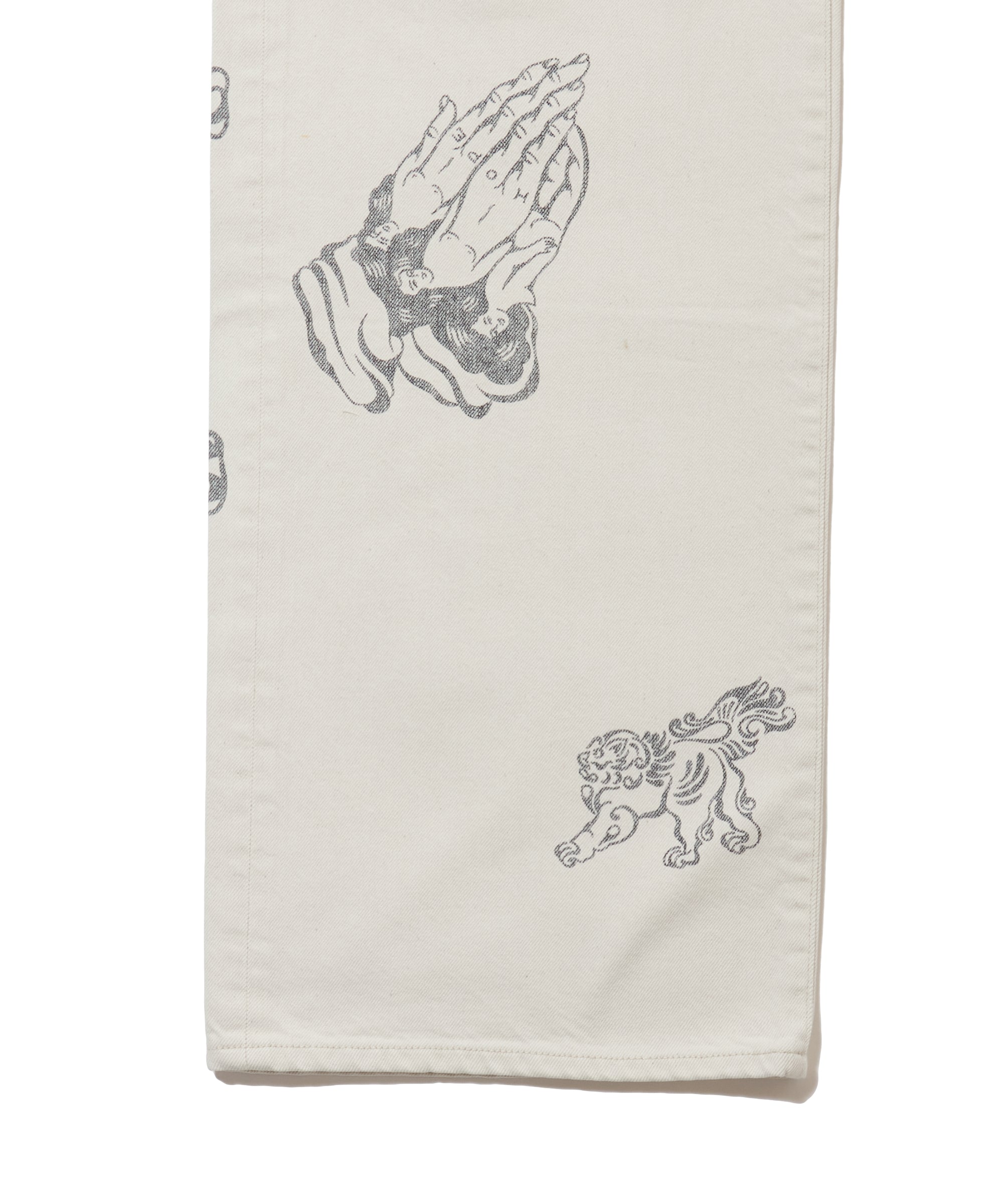 TATTOO FLASH PRINT MODERN DENIM REGULAR CUT – SUGARHILL TOKYO