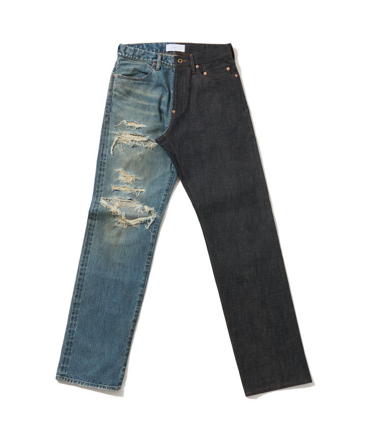 HALF AGED MODERN DENIM STRAIGHT CUT