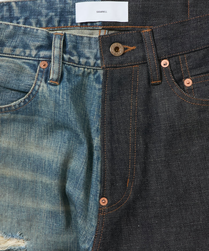 HALF AGED MODERN DENIM STRAIGHT CUT