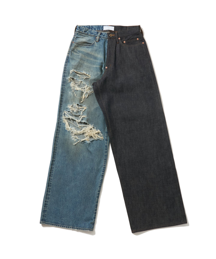 HALF AGED MODERN DENIM WIDE CUT