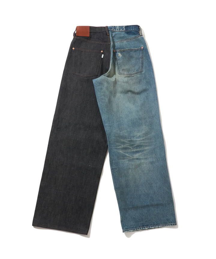 HALF AGED MODERN DENIM WIDE CUT