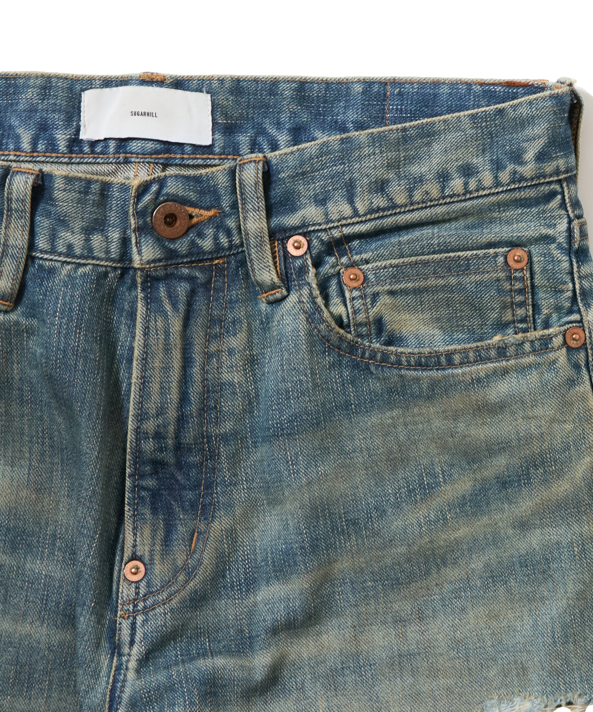 パンツ SUGARHILL / DESTRESSED MODERN DENIM DESTRESSED MODERN DENIM STRAIGHT CUT – SUGARHILL TOKYO
