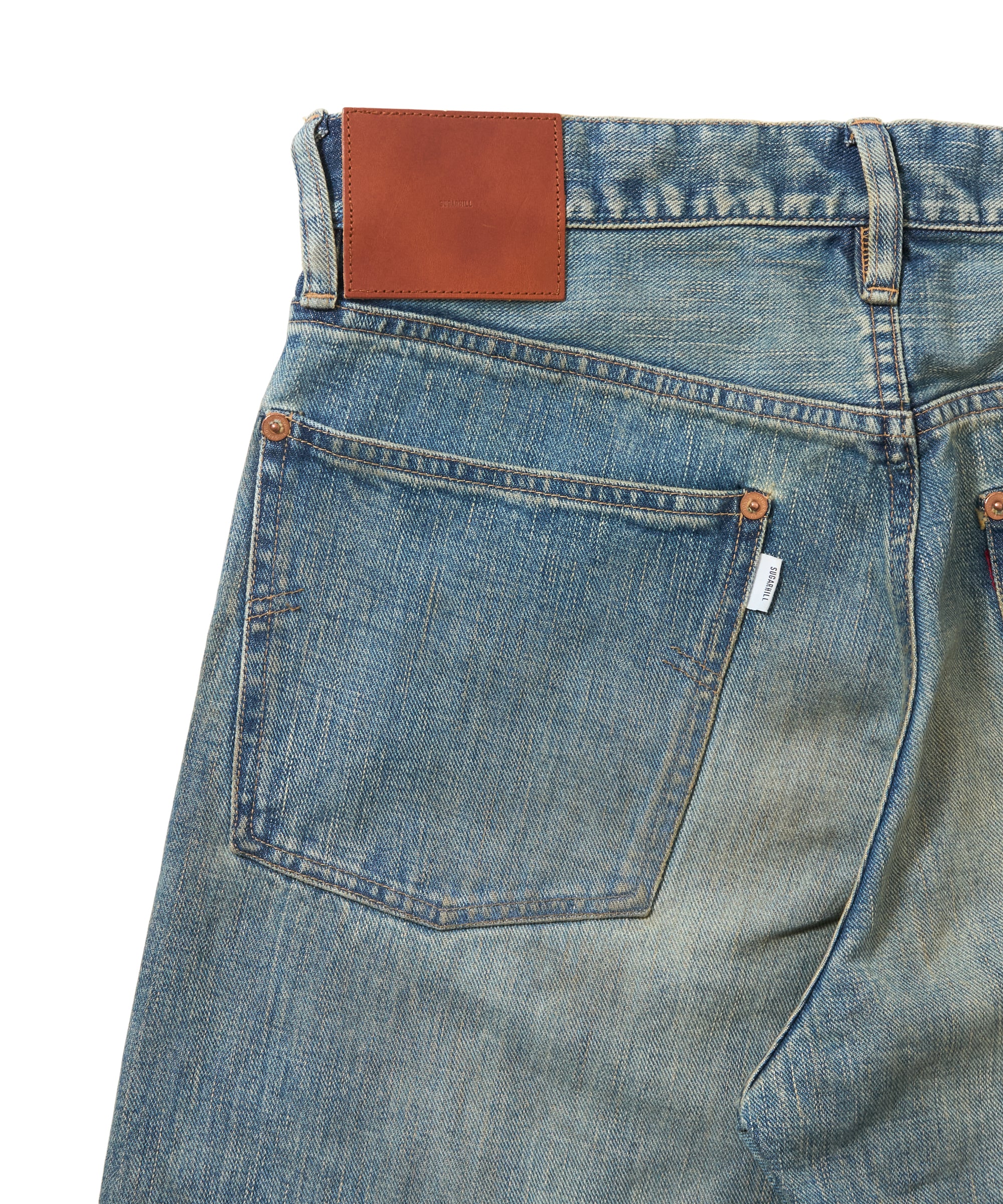 DESTRESSED MODERN DENIM STRAIGHT CUT – SUGARHILL TOKYO
