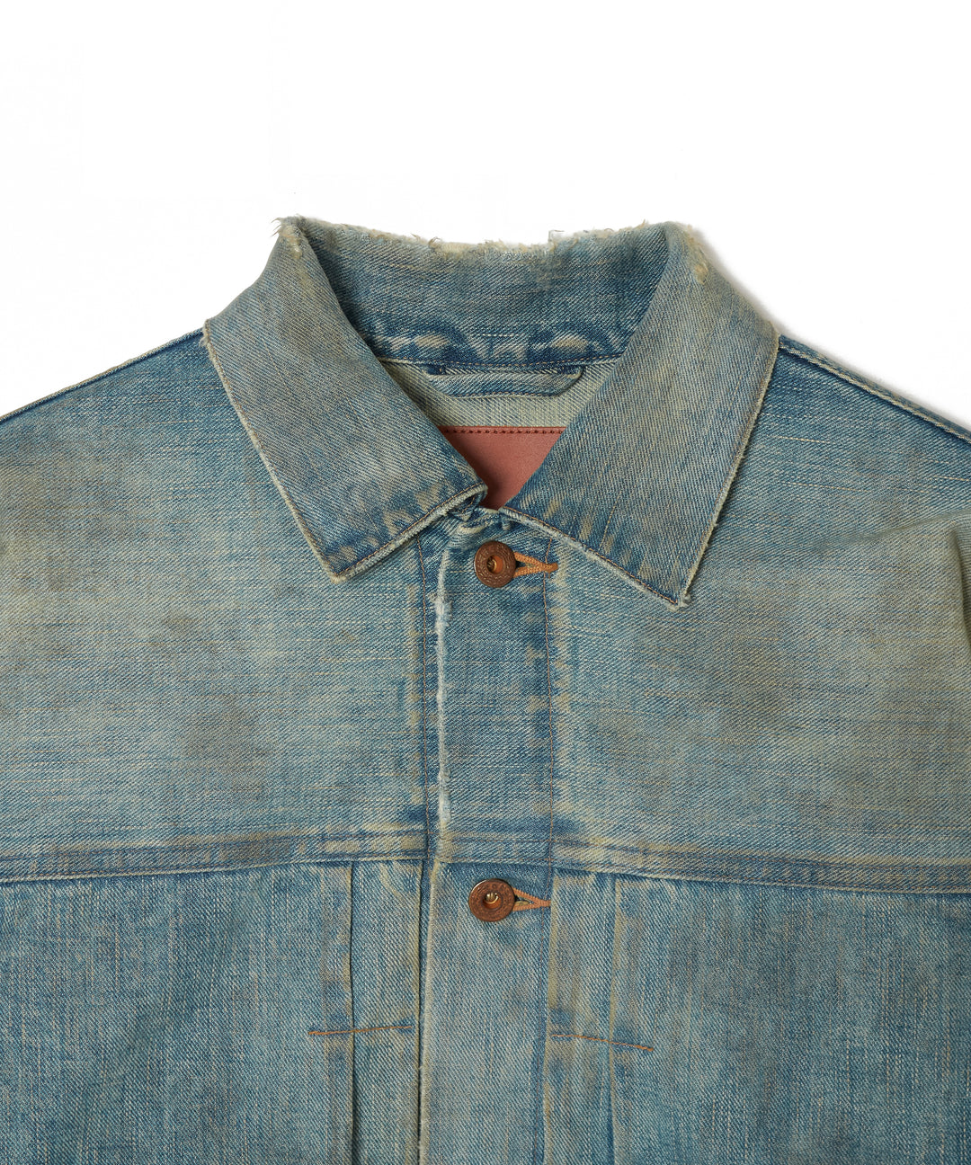 DISTRESSED MODERN DENIM JACKET
