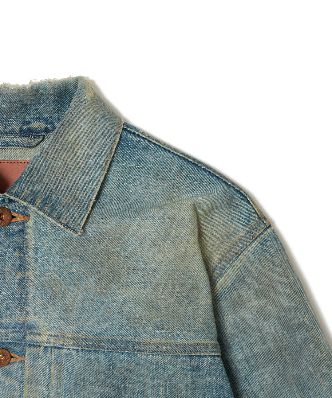 DISTRESSED MODERN DENIM JACKET