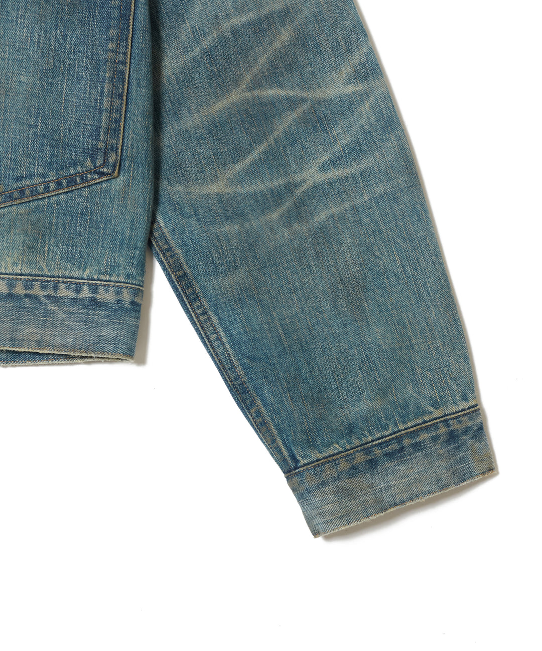 DISTRESSED MODERN DENIM JACKET