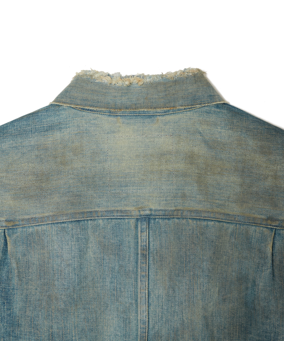 DISTRESSED MODERN DENIM JACKET