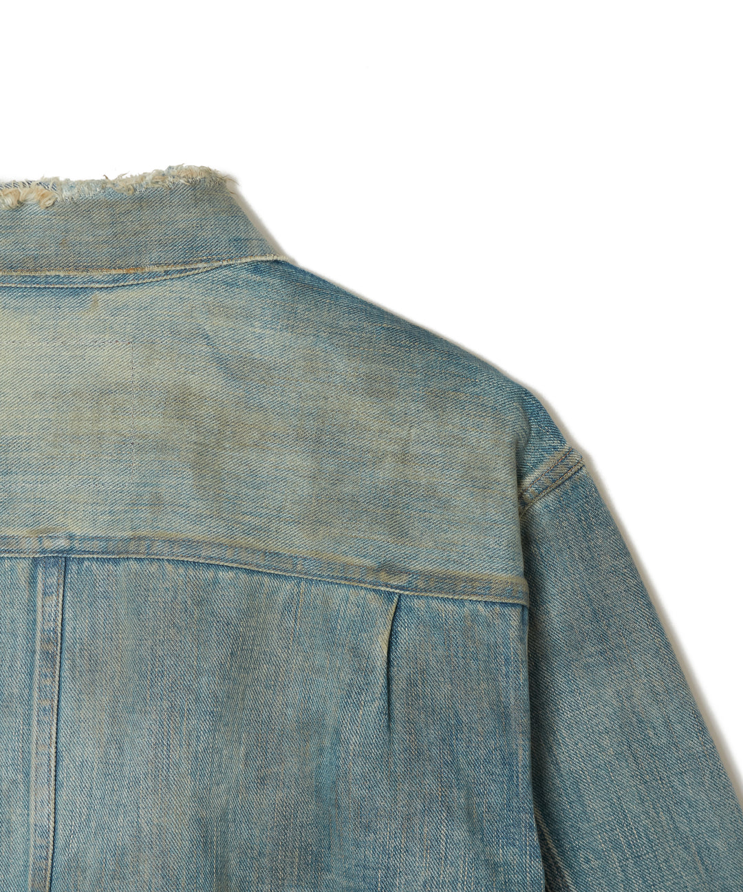 DISTRESSED MODERN DENIM JACKET