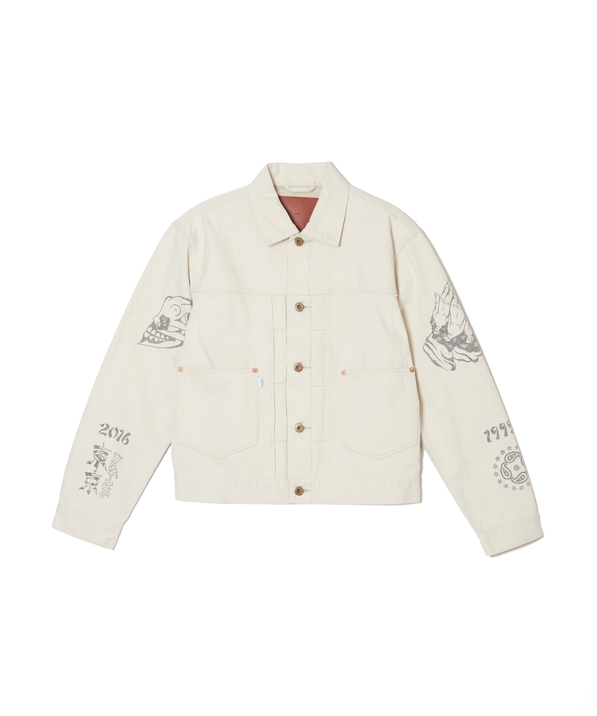 ☆新品未使用☆ TATTOO FLASH PRINT DNEIM JACKET TATTOO FLASH PRINT DNEIM JACKET – SUGARHILL TOKYO