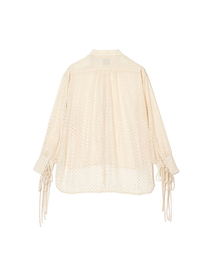 TWINKLE SHEER STRING SHIRT