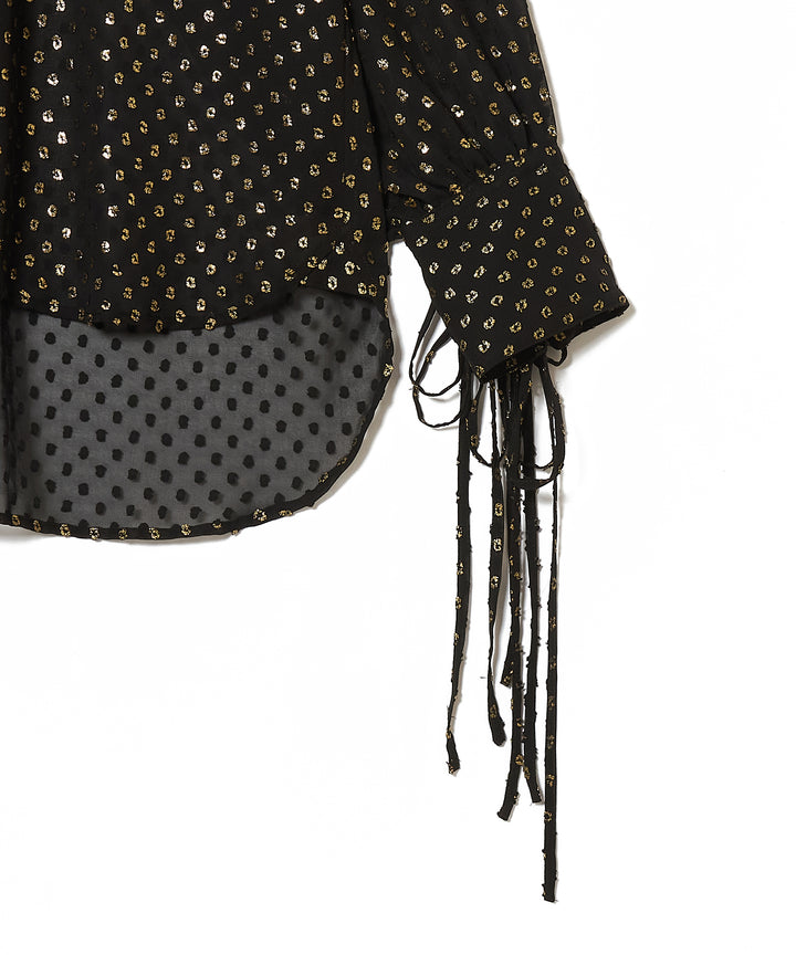TWINKLE SHEER STRING SHIRT