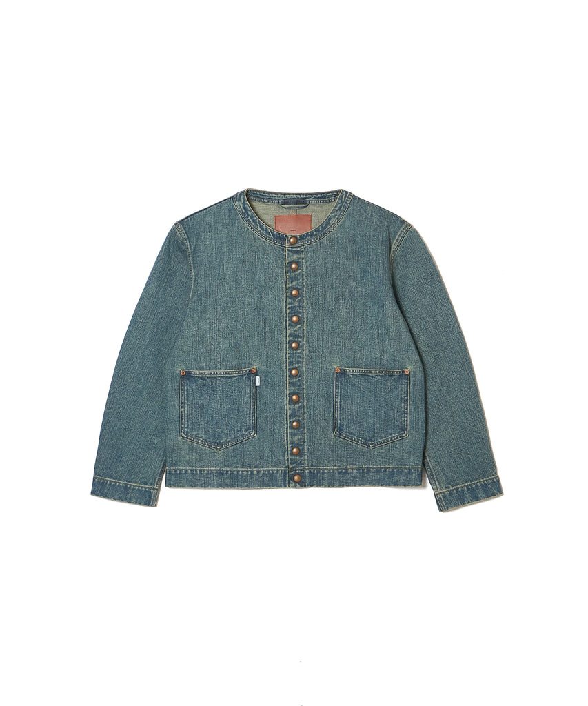 FADED BUTTON DNEIM JACKET – SUGARHILL TOKYO