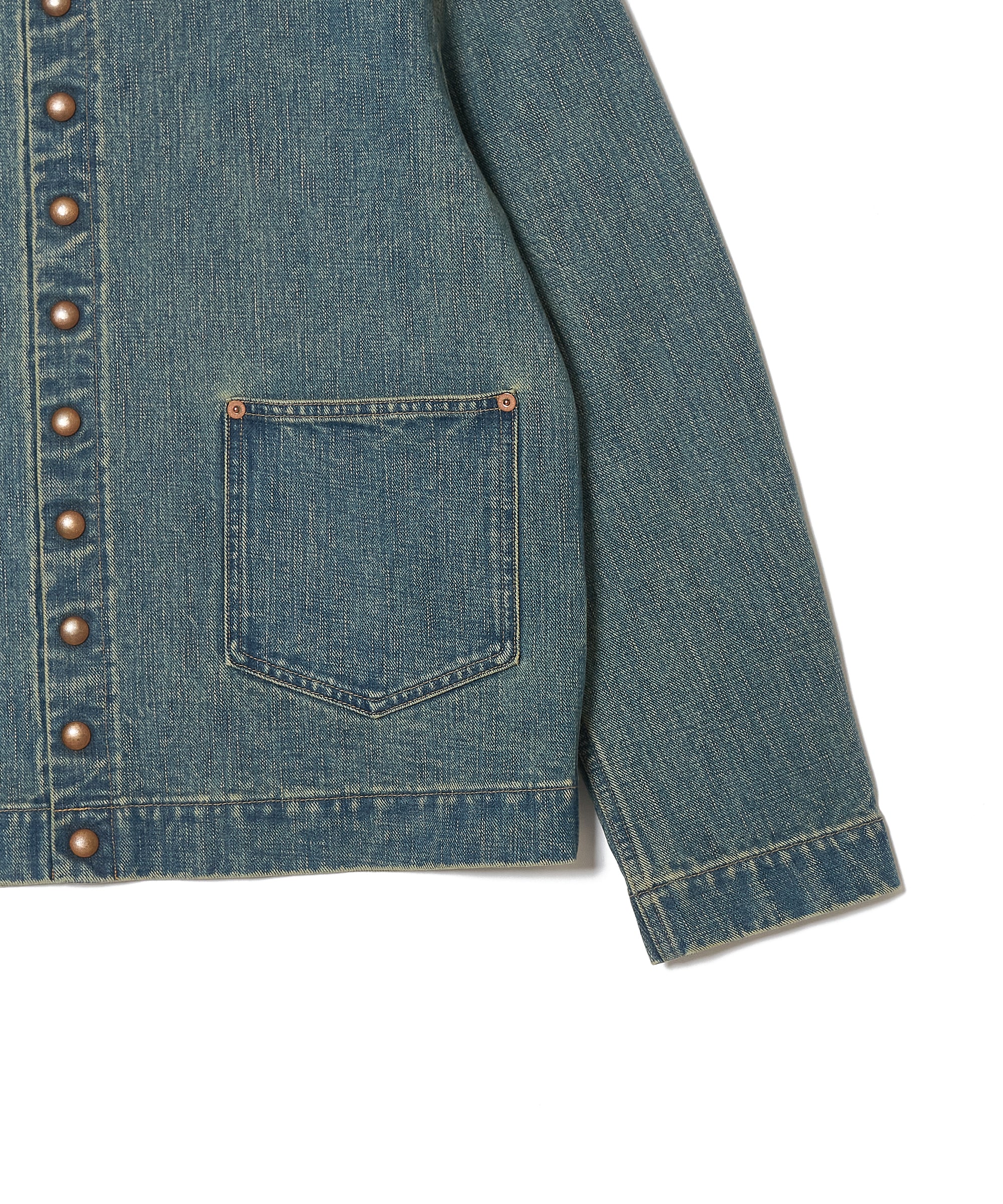 FADED BUTTON DNEIM JACKET – SUGARHILL TOKYO