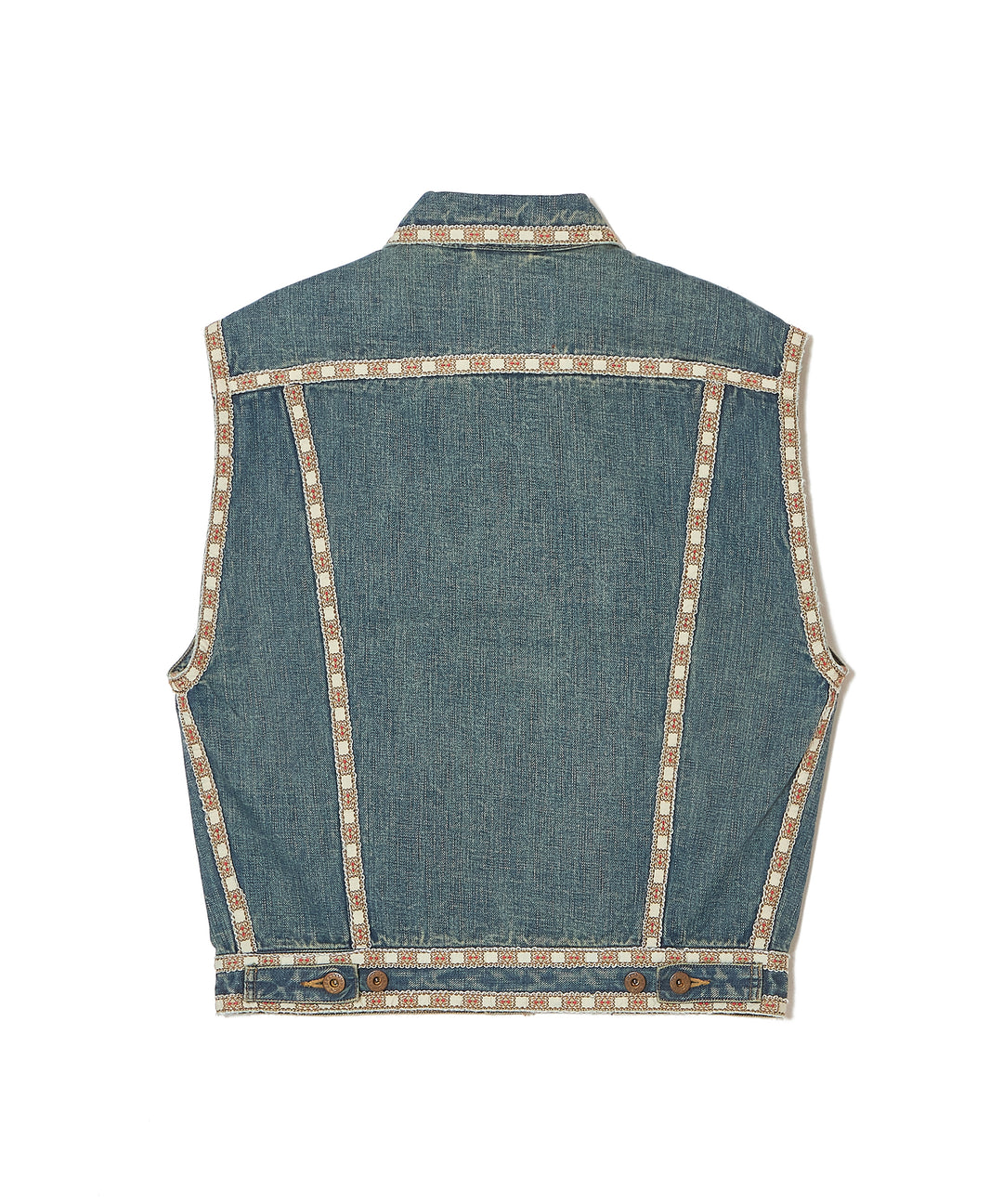 FADE TYROL DENIM VEST