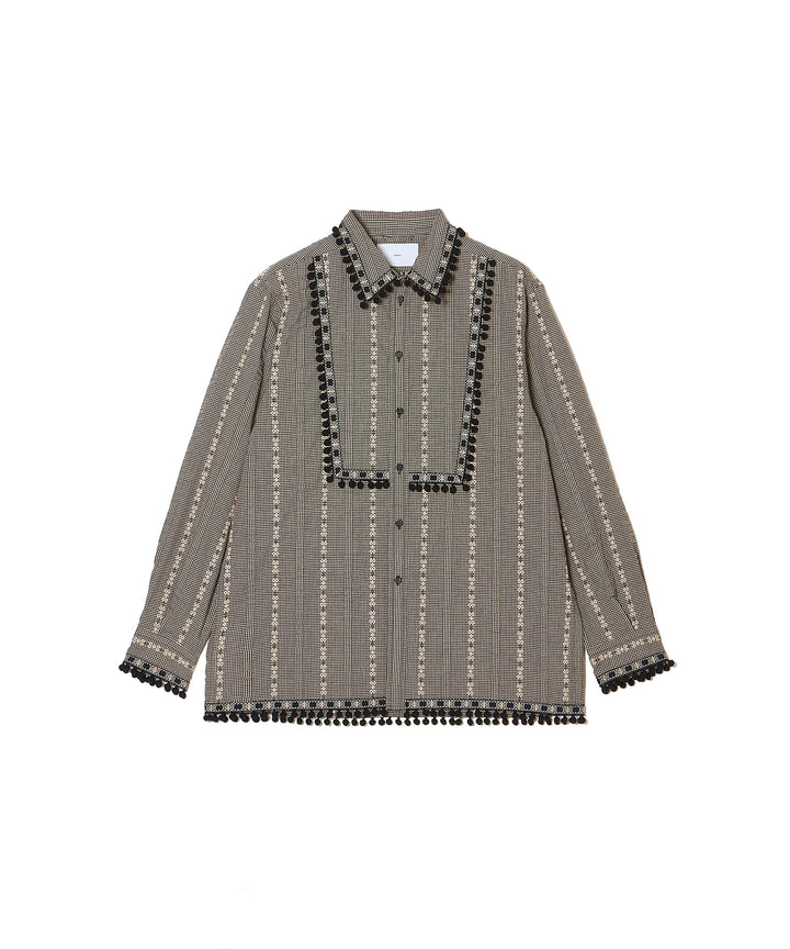 DOBBY PONPON SHIRT