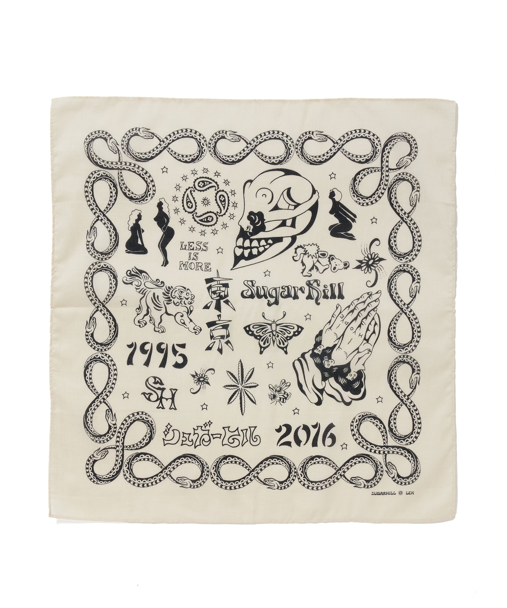 TATOO FLASH BANDANA – SUGARHILL TOKYO