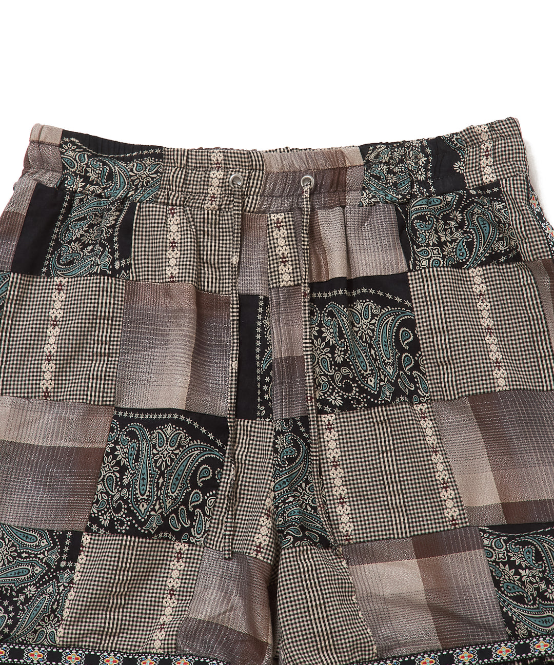 PATCH-WORK TYROL SHORTS