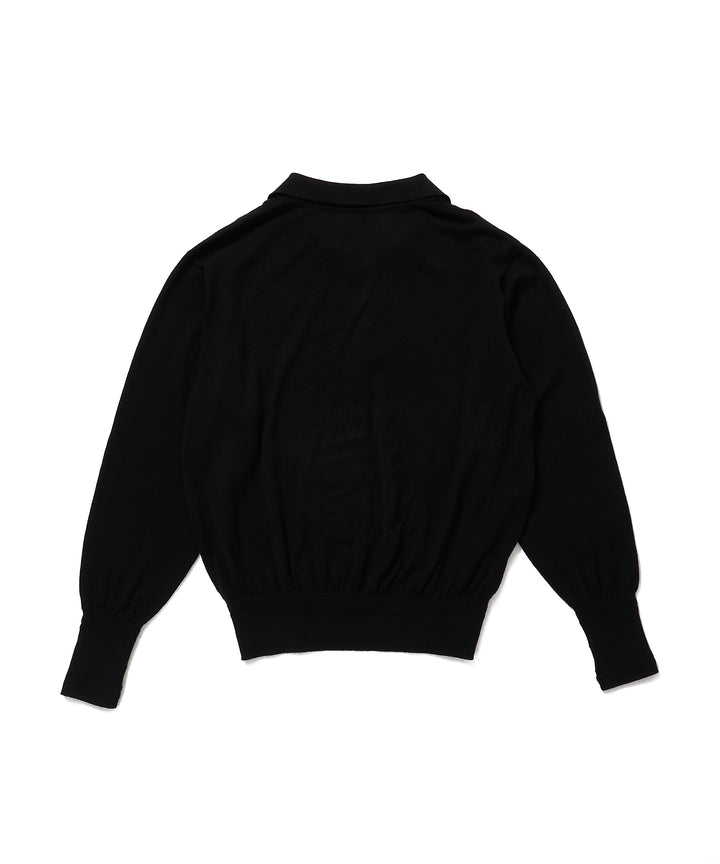 WOOL KNIT POLO