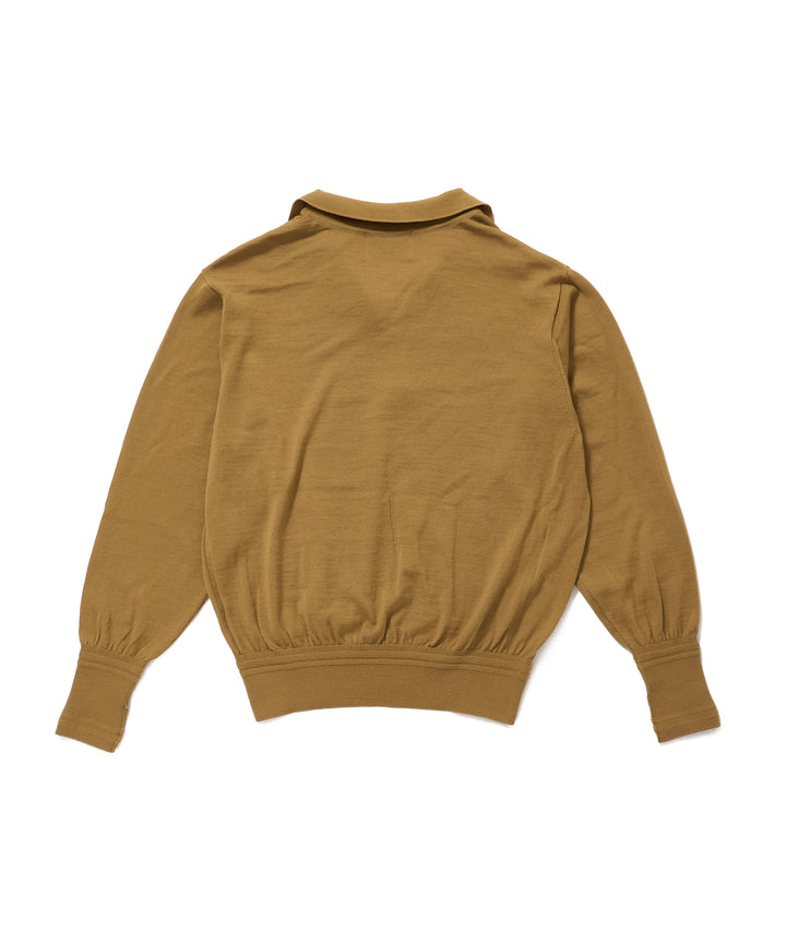 WOOL KNIT POLO
