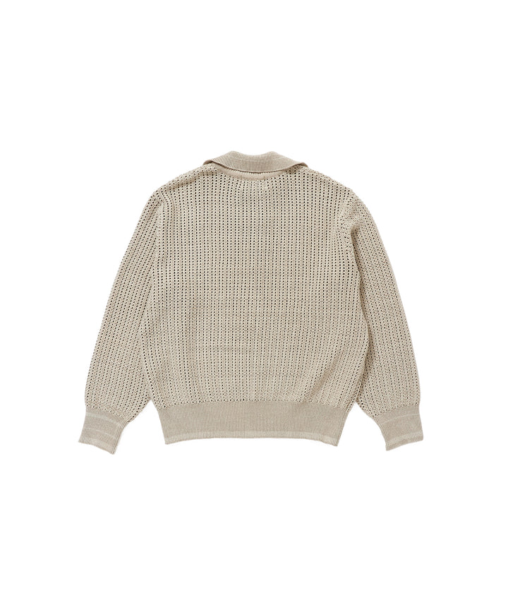 STRING KNIT PULLOVER