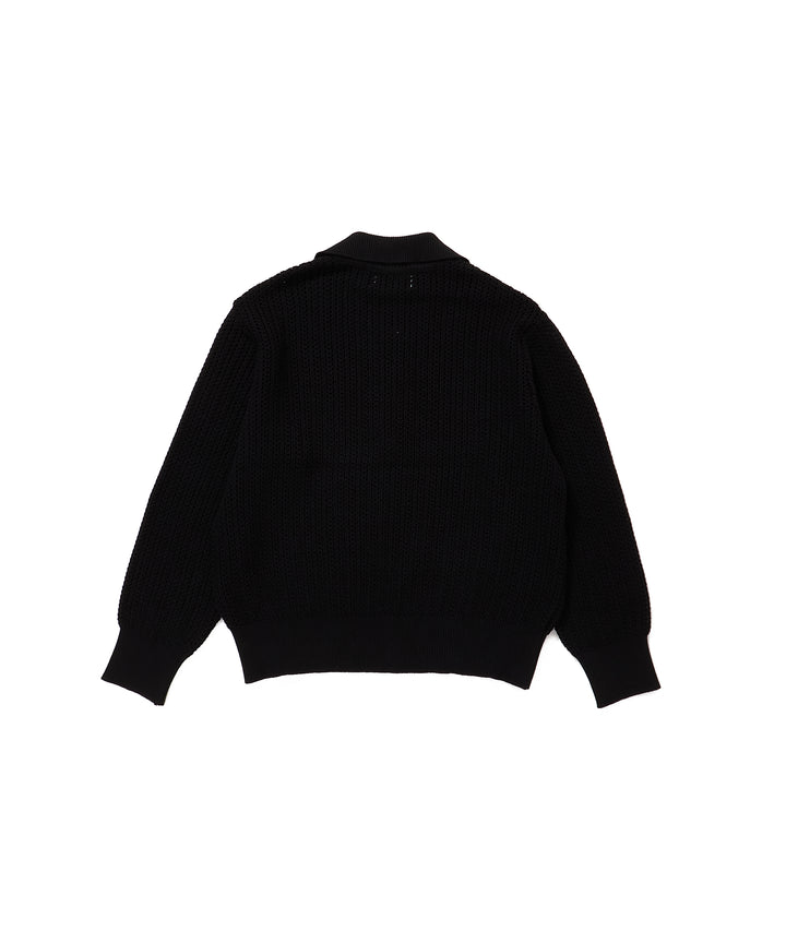 STRING KNIT PULLOVER