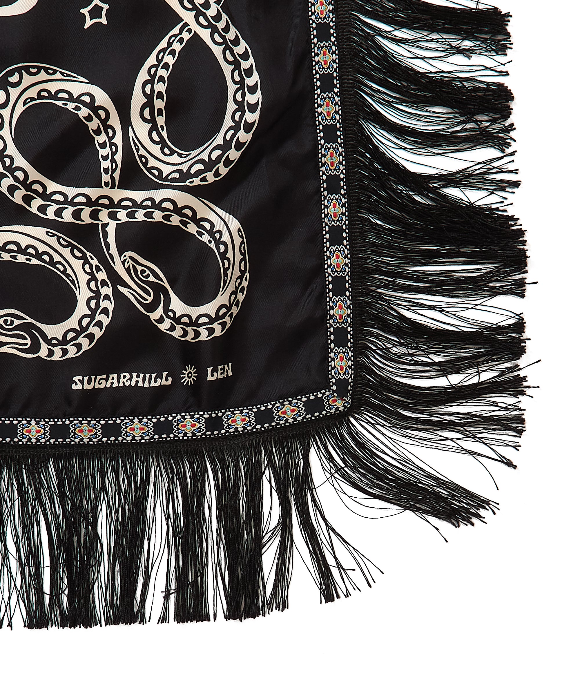 FRINGE SLIK SCARF – SUGARHILL TOKYO