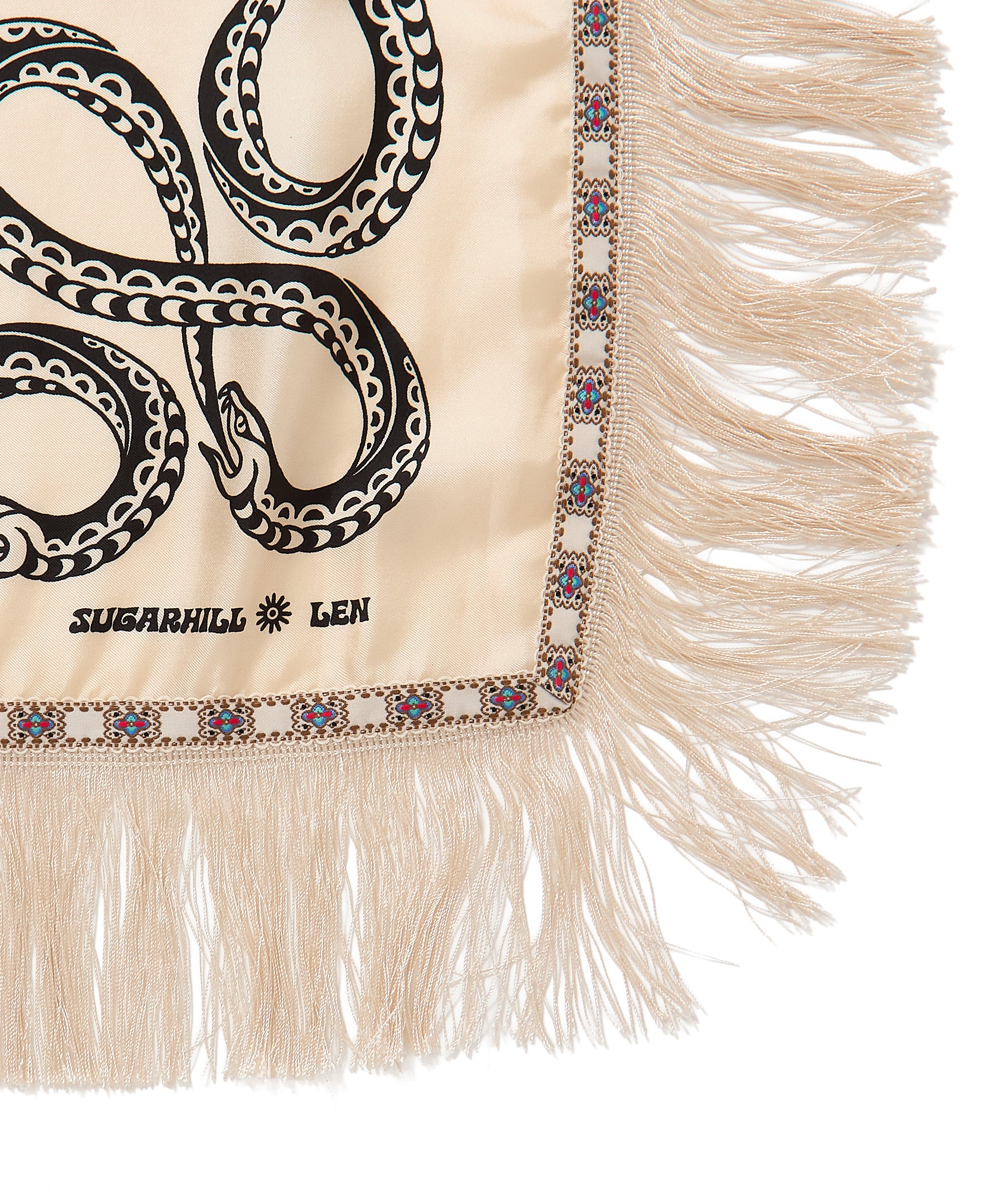 FRINGE SLIK SCARF – SUGARHILL TOKYO