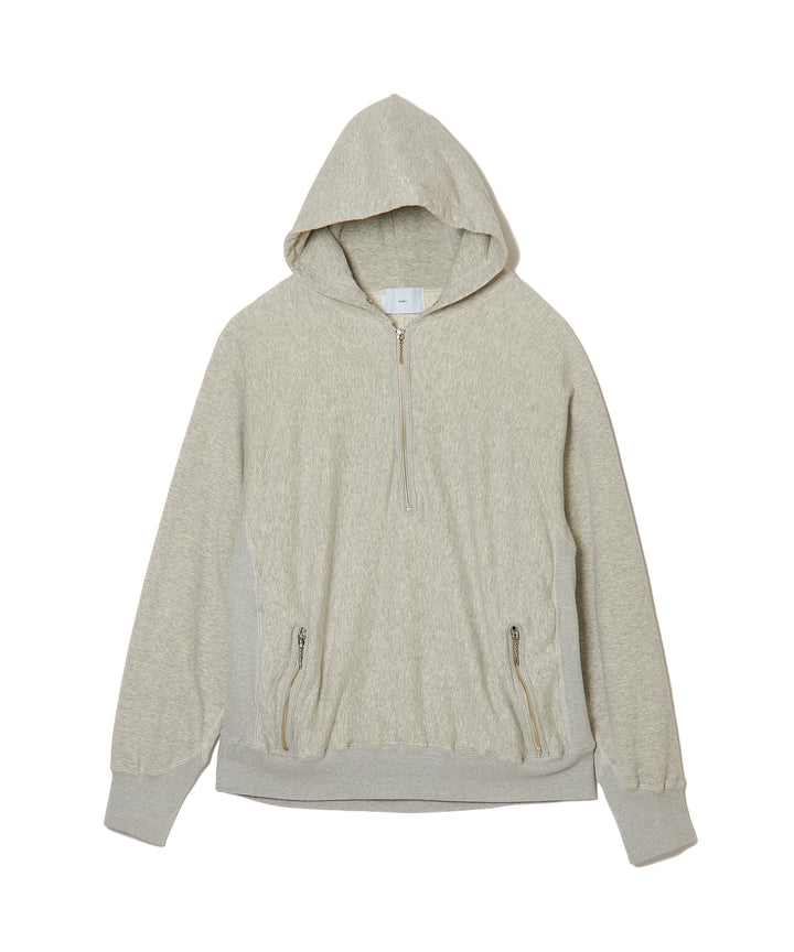 HALF ZIP-UP HOODIE