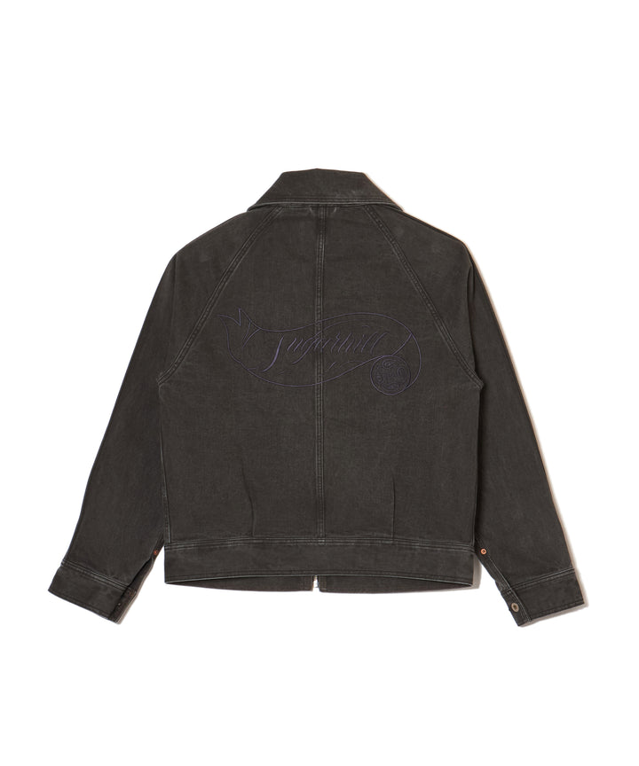 "CAR SERVICE" ZIP LACING JACKET
