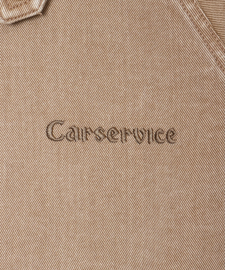 "CAR SERVICE" ZIP LACING JACKET