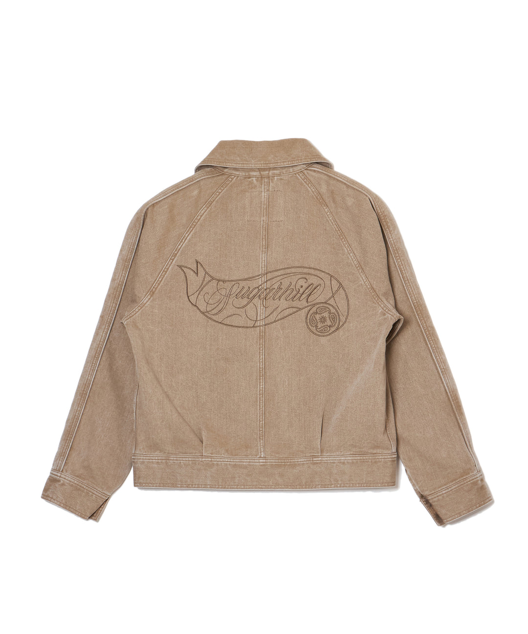 "CAR SERVICE" ZIP LACING JACKET