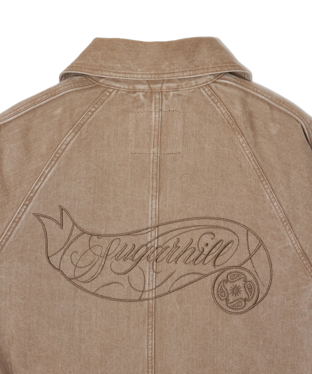 "CAR SERVICE" ZIP LACING JACKET