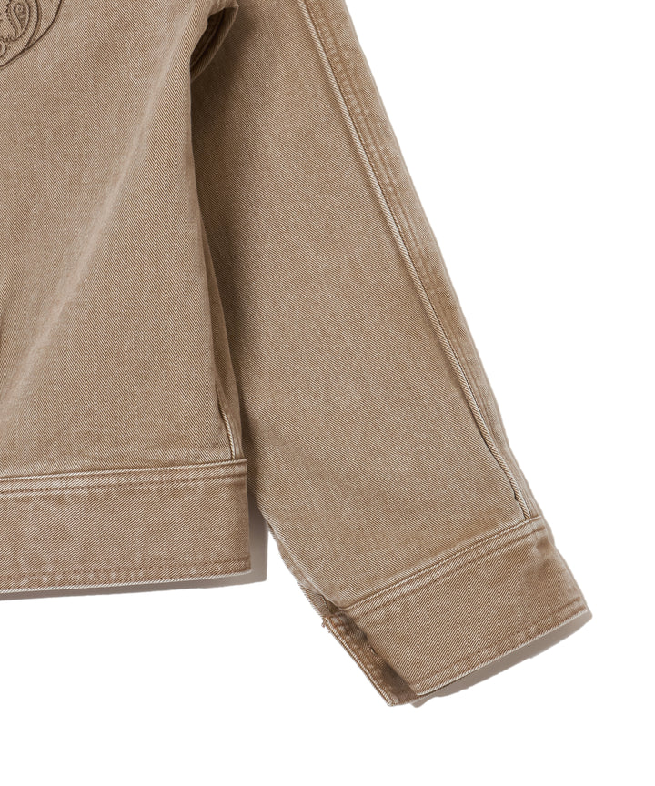 "CAR SERVICE" ZIP LACING JACKET