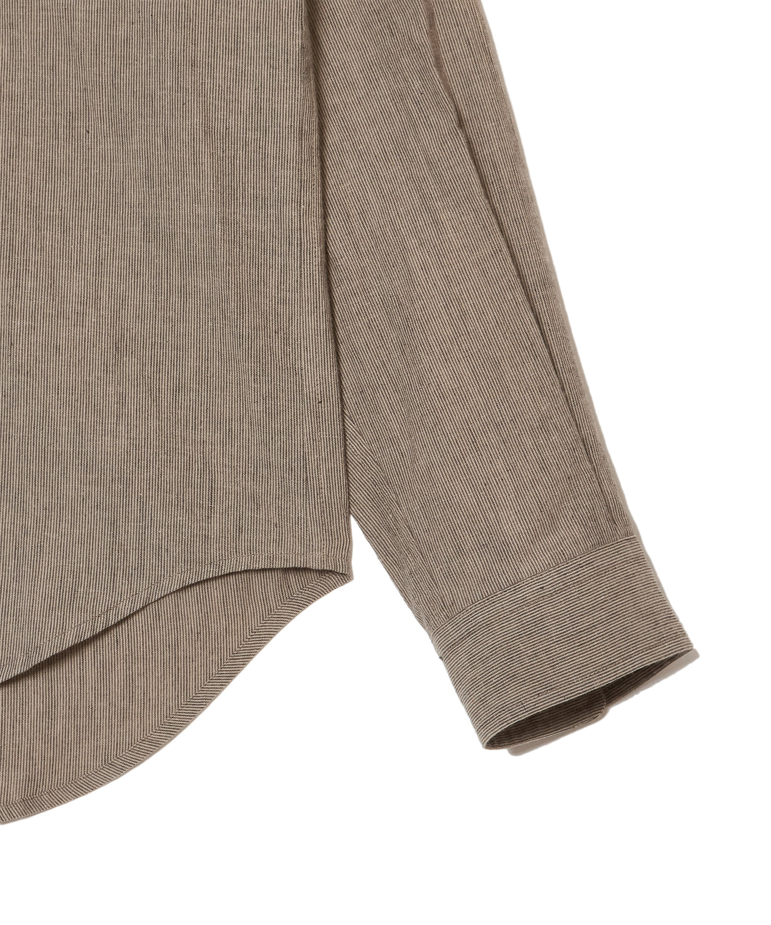 LINEN OPEN-COLLOR SHIRT
