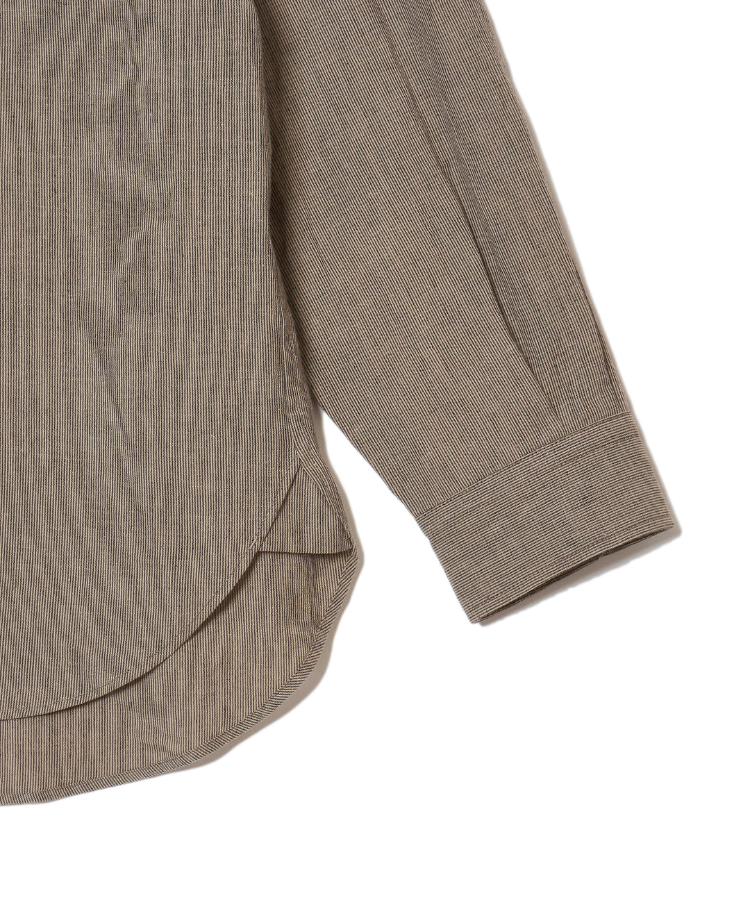 "CAR SERVICE" LINEN BIG SHIRT