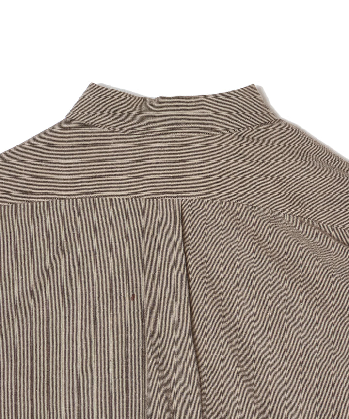 "CAR SERVICE" LINEN BIG SHIRT