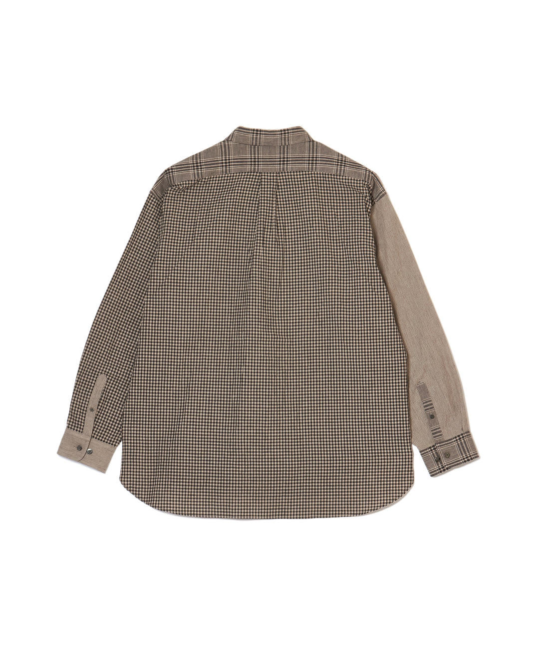 "CAR SERVICE" LINEN BIG SHIRT CRAZY PATTERN