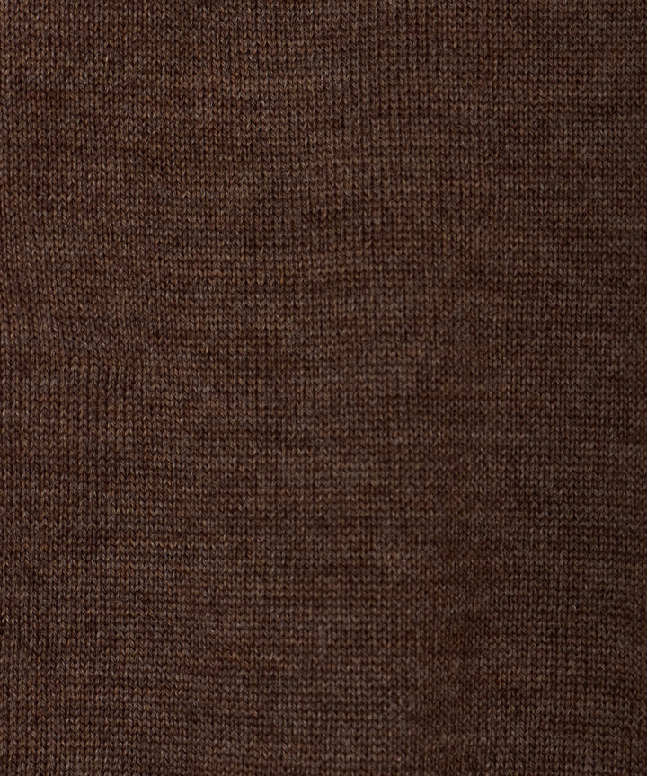 WOOL KNIT HALF SLEEVE POLO